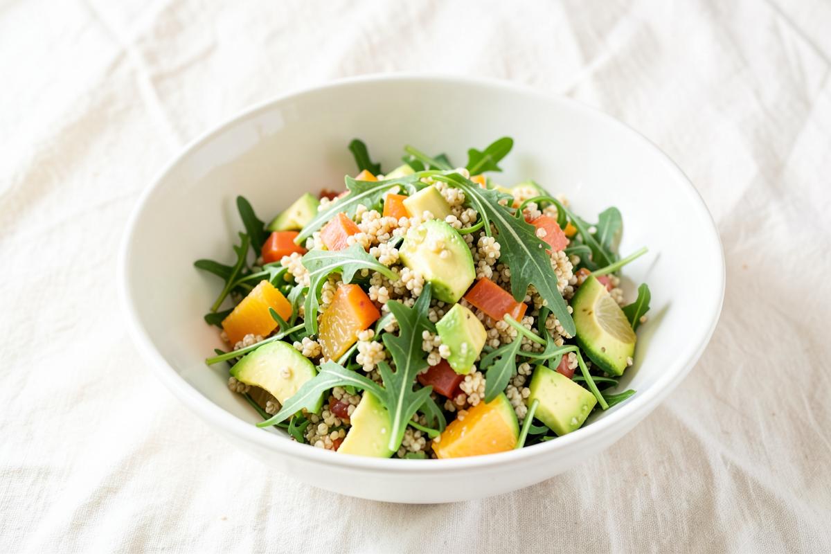 Citrus Quinoa Avocado Salad