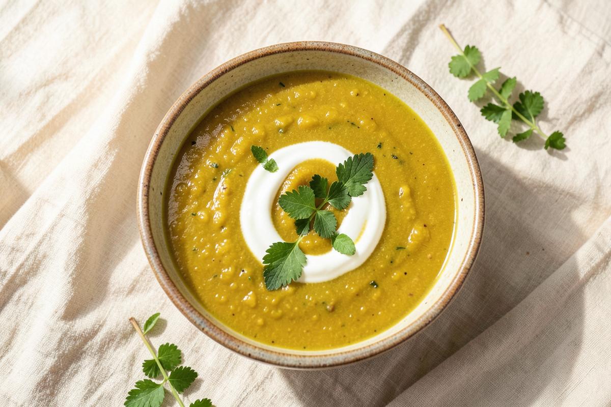 Curried Summer Squash Soup